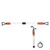 Underhood Work Light, 2300LM, 6000mAh Rechargeable Bright LED Light, Portable Cordless Mechanic Work Light Bar with Hooks
