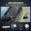 2PCS Pillar Hood Led Work Light Bar Mount Bracket Clamp Holder Offroad Universal