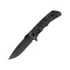 Premium Grey Tactical Pocket Knife - One-Handed Open, Ideal for Camping, Fishing & Outdoor Adventures