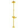 Emergency Shower Eye Wash Station, 34.25 x 15.75 x 91.73 Inch 304 Stainless Steel Eyewash and Shower Combination