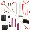 Truck 5th wheel pull hook 1 set - Long distance hook/tool truck emergency hook Tree cleaning hook Red hook trailer box Heavy duty
