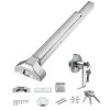 Door Push Bar Panic Exit Device, 31' Stainless Steel Commercial Emergency Exit Door Push Bar with Exterior Lever and 3 Keys