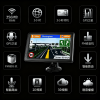 Latest upgrade in 2025, car GPS navigator, 9-inch navigation system, lifetime map updates, real-time voice assistant broadcasting