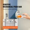 Door Push Bar Panic Exit Device, 31' Stainless Steel Commercial Emergency Exit Door Push Bar with Exterior Lever and 3 Keys