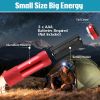 12 Pcs Mini Flashlights Bulk, Bright Aluminum Handheld Flash Lights with Lanyard