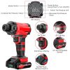 Car Electric Air Compressor with LED Light 150PSI Cordless Car Tire Pump Rechargeable Tire Inflator 12V Portable Electric Air Compressor with LED Ligh