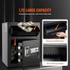1.7 Cub Depository Safe, Deposit Safe with Drop Slot, Electronic Code Lock and 2 Emergency Keys