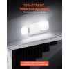 6 Pack Emergency Lights for Business, with Battery Backup, Commercial LED Emergency Exit Lighting Fixtures, AC 120/277V