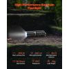 Keychain Flashlight, Rechargeable Mini LED Flashlight, 200 High Lumens Pocket-Sized Flashlight with 2 Lighting Modes