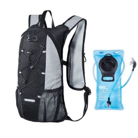 Hydration Backpack with 2L TPU Water Bladder, Hydration Pack Backpack, Lightweight Hiking Water Backpack for Men Women, Hydro Water Daypack for H (Color: Black, Type: Lightweight)