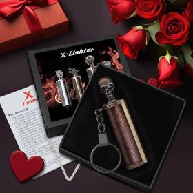 Matchstick, Permanent Match Strike Set 10000 Times, Emergency fire Starters Waterproof Forever Lighter (Color: Dead Skull)