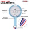 5Core Megaphone 15W Bull Horn Kids PA Speaker w 400 Yards Range Siren Lightweight Loud Mini Megafono