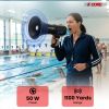 5 Core Megaphone 50W Bluetooth Rechargeable Portable Bullhorn 1100 Yards w Siren